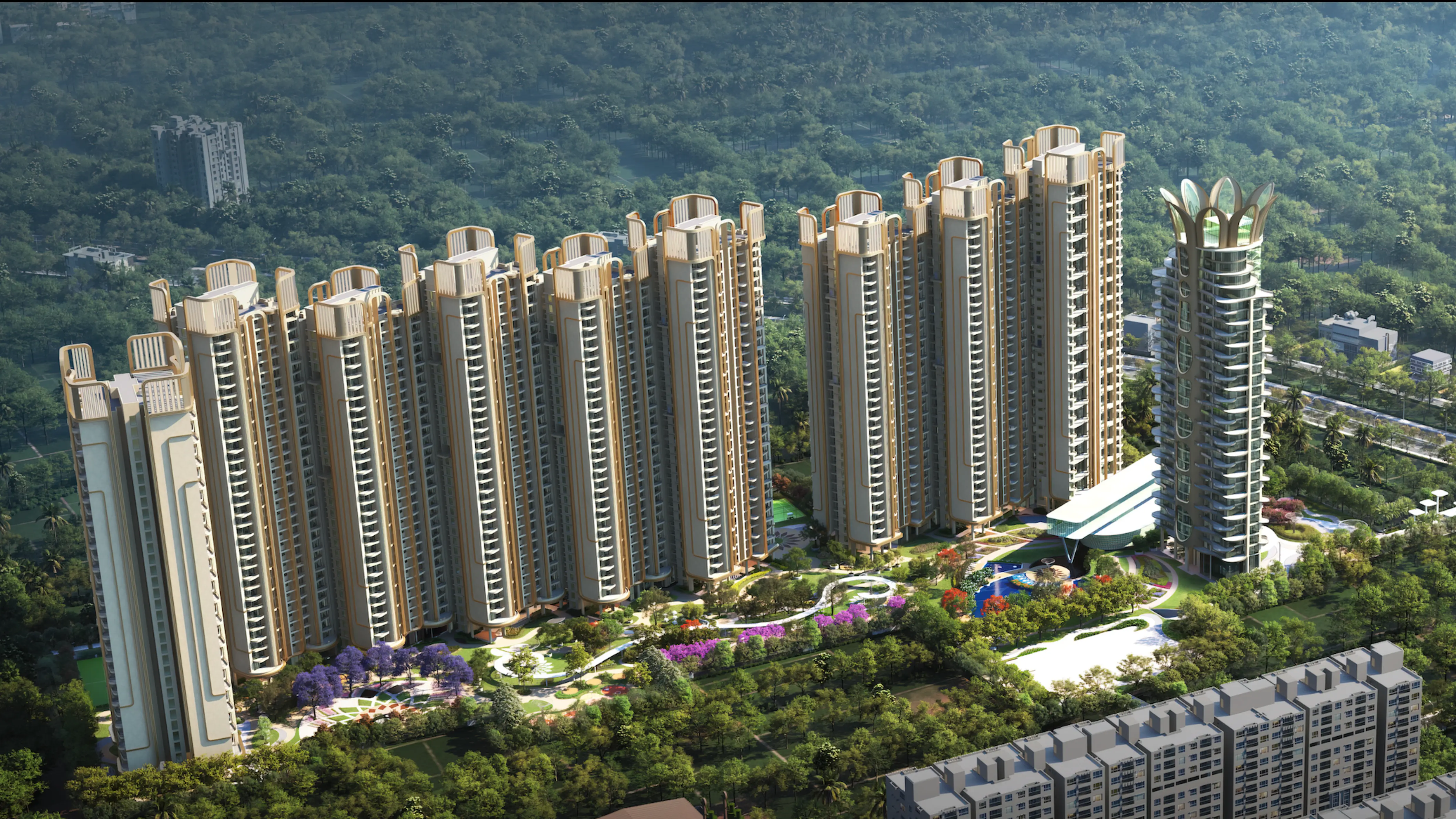 Modern highway connectivity and premium residential high-rises in the Danapur-Khagaul corridor of Patna